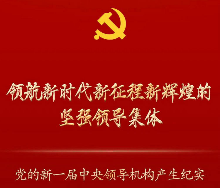 新华社：党的新一届中央领导机构产生纪实