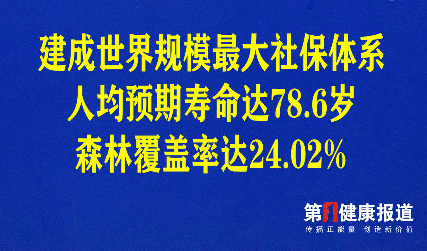 国家统计局“数”说75年医保 寿命 生态伟大成就