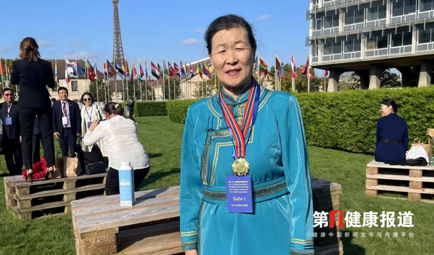 刘芬兰承袭古中医推动创新获颁健康宣传大使