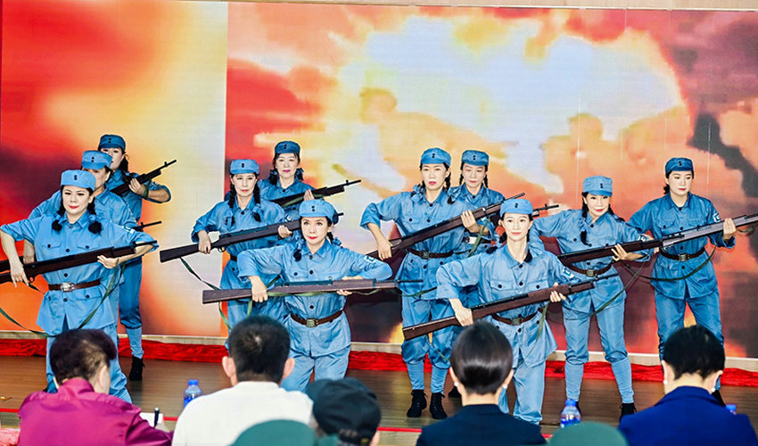 北京市家促会纪念抗战胜利80周年专场文艺演出在京举行