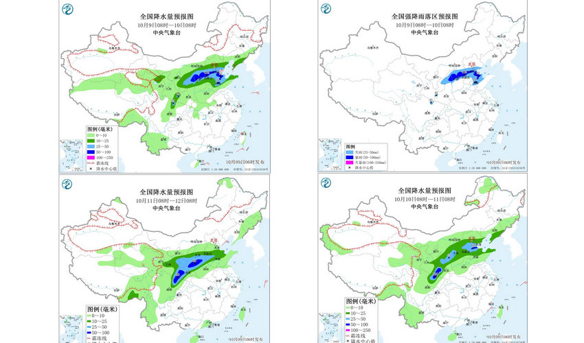 西北华北等地多降雨 冷空气继续影响华北黄淮等地